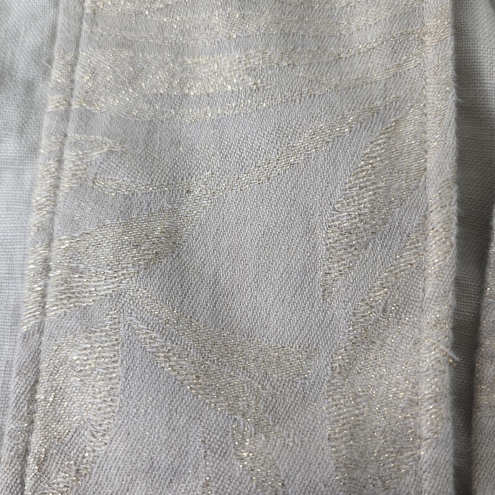 Coldwater Creek Beige Linen Open Jacket Size M - Picture 9 of 9
